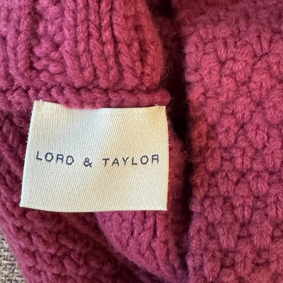 Lord & Taylor Pink Beanie - Picture 4 of 4